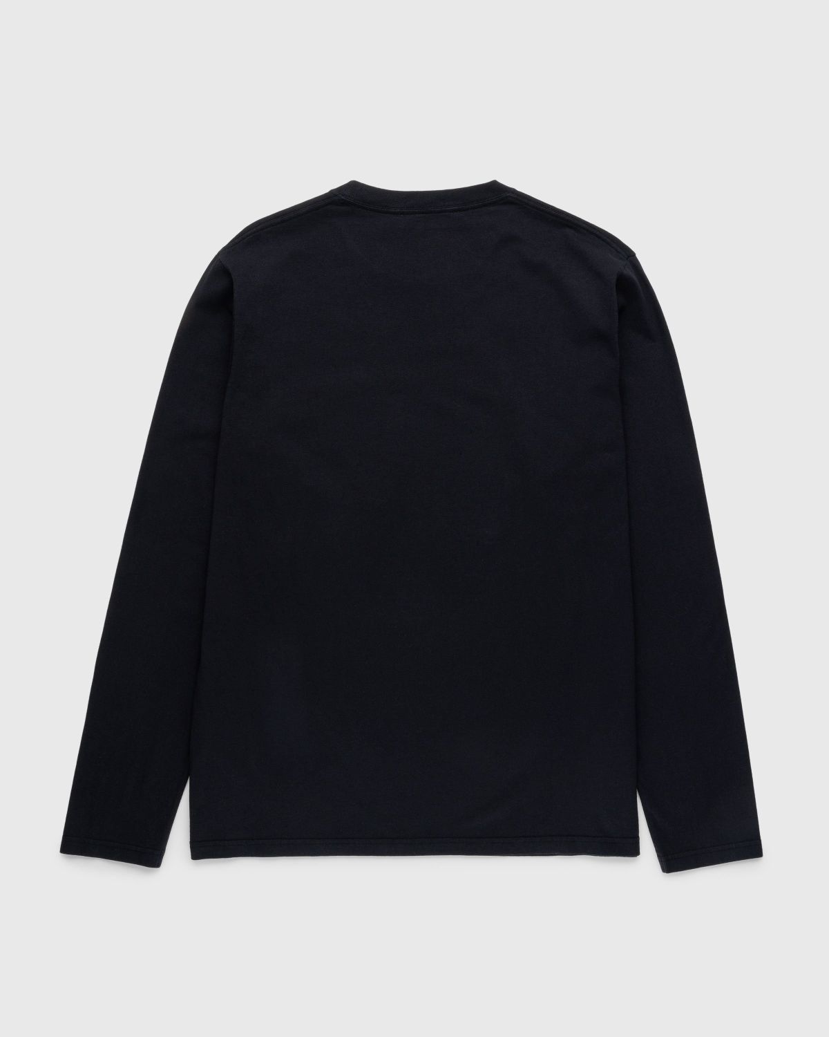 Highsnobiety HS05 – Pigment Dyed Boxy Long Sleeves Jersey Black - Longsleeves - Black - Image 2