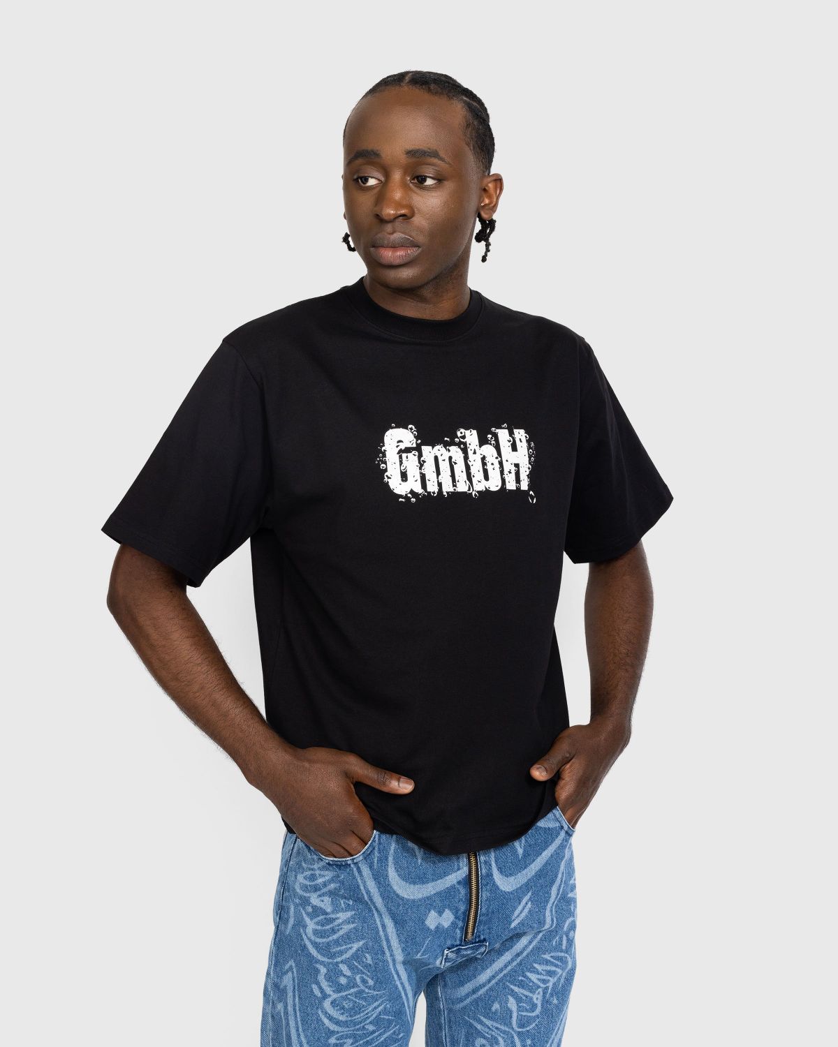 GmbH – Birk Logo T-Shirt Black - T-shirts - Black - Image 2