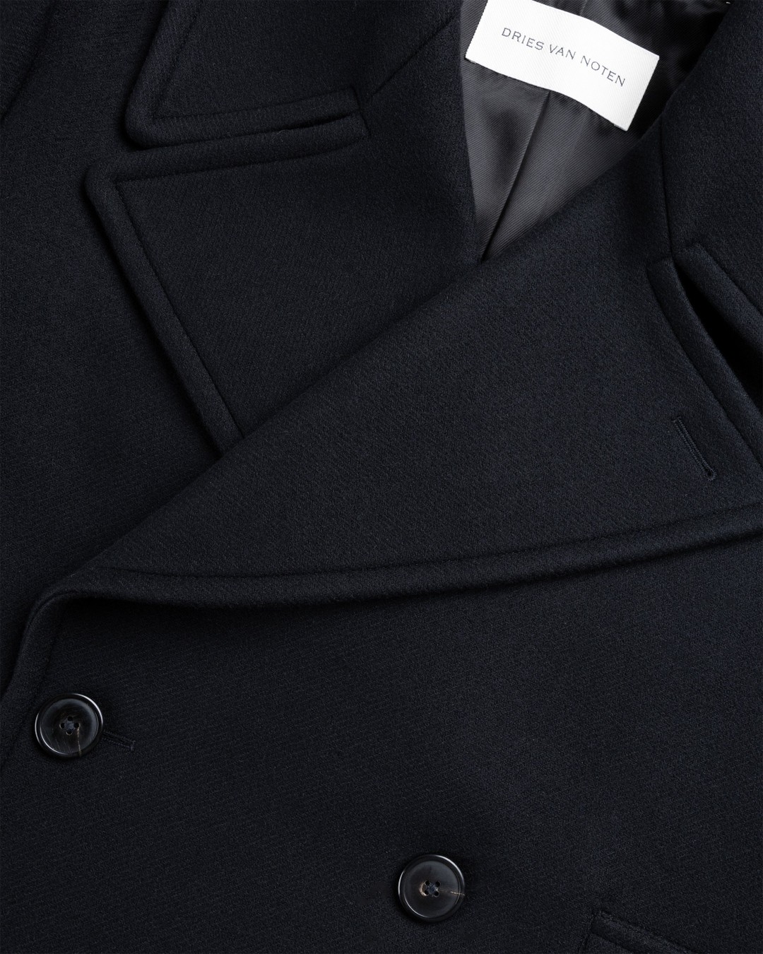 Dries van Noten – Raven Coat Black - Outerwear - Black - Image 5