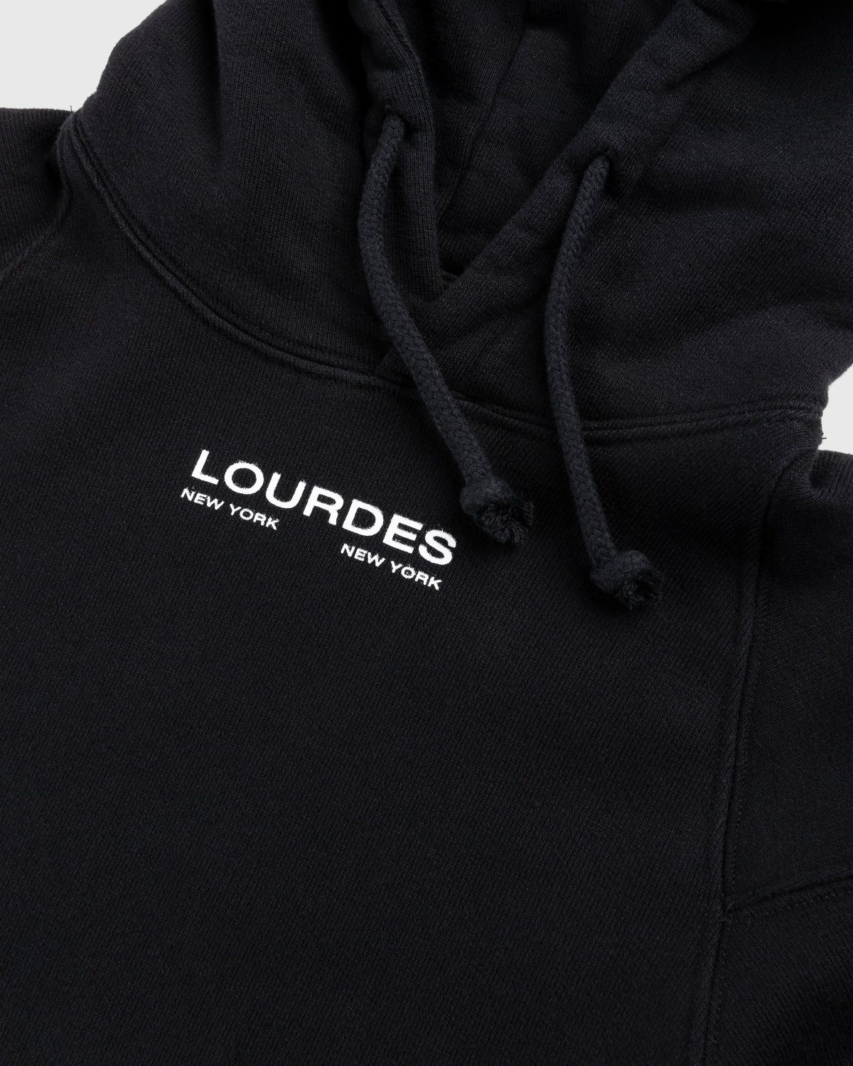 Lourdes New York – Basic Hoodie Black - Sweats - Black - Image 5