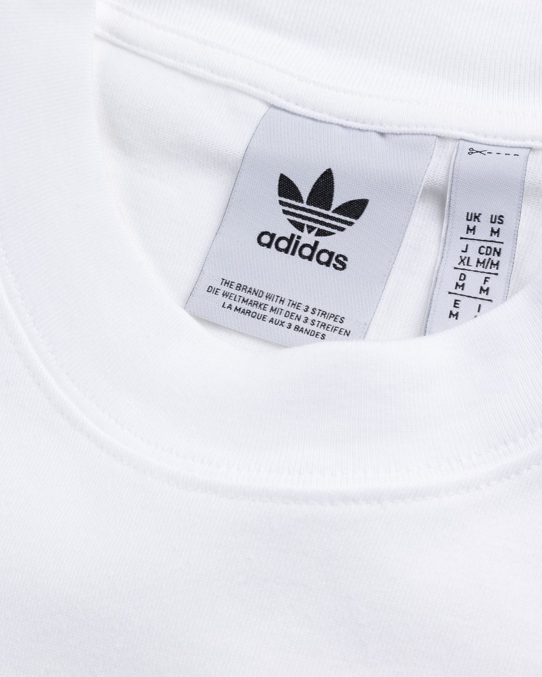 Adidas – Graphic Logo T-Shirt White - Tops - White - Image 6