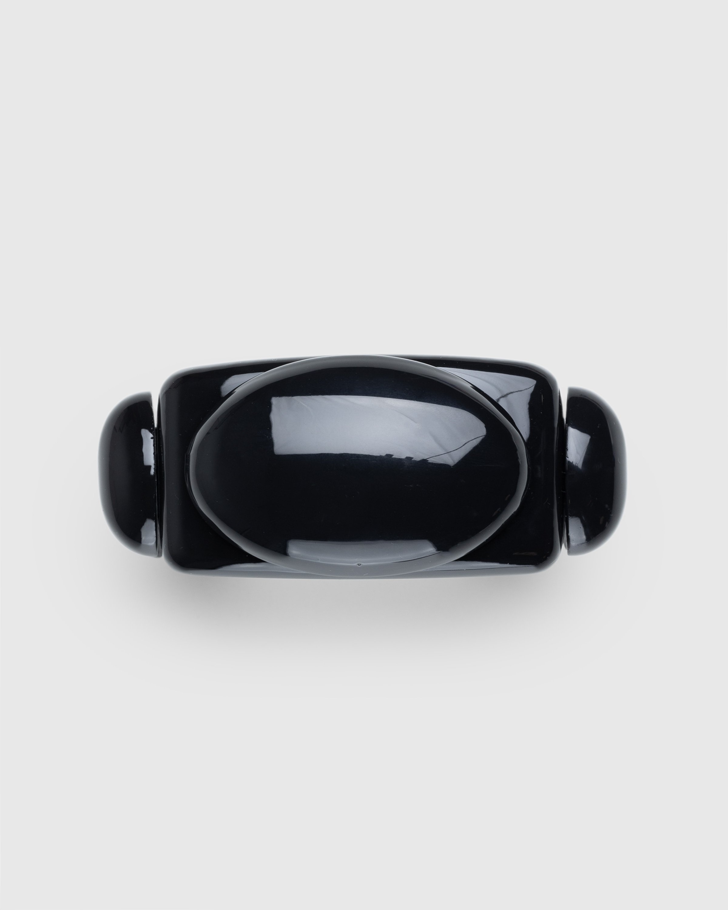 Jean Paul Gaultier – Shiny Square Bracelet Black - Jewelry - Black - Image 3