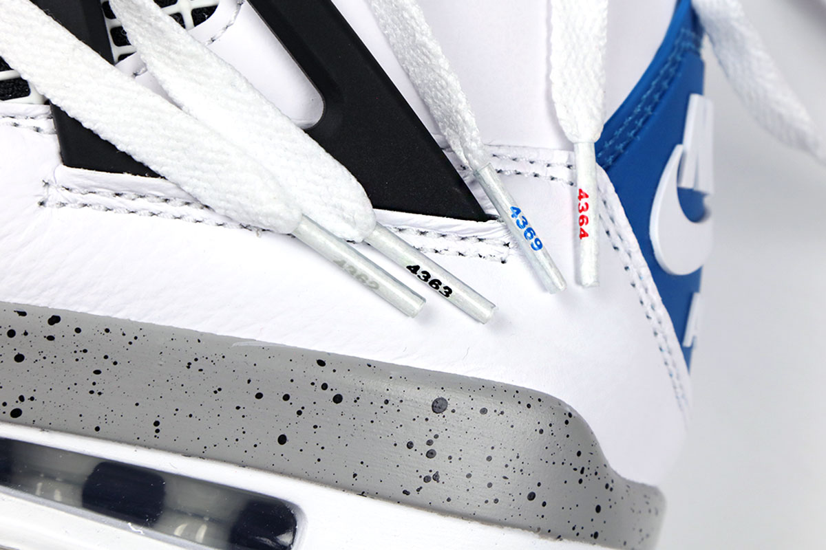 Nike Air Jordan 4 "What The" laces