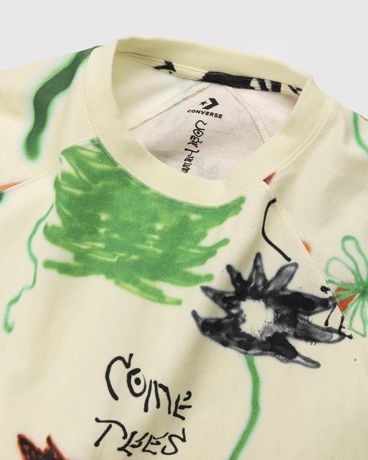 Converse x Come Tees – Floral Triangle Tee Bone - Tops - Multi - Image 5