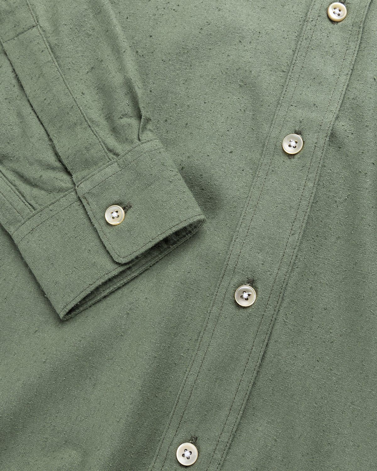 Our Legacy – Classic Shirt Ivy Green - Longsleeve Shirts - Green - Image 3