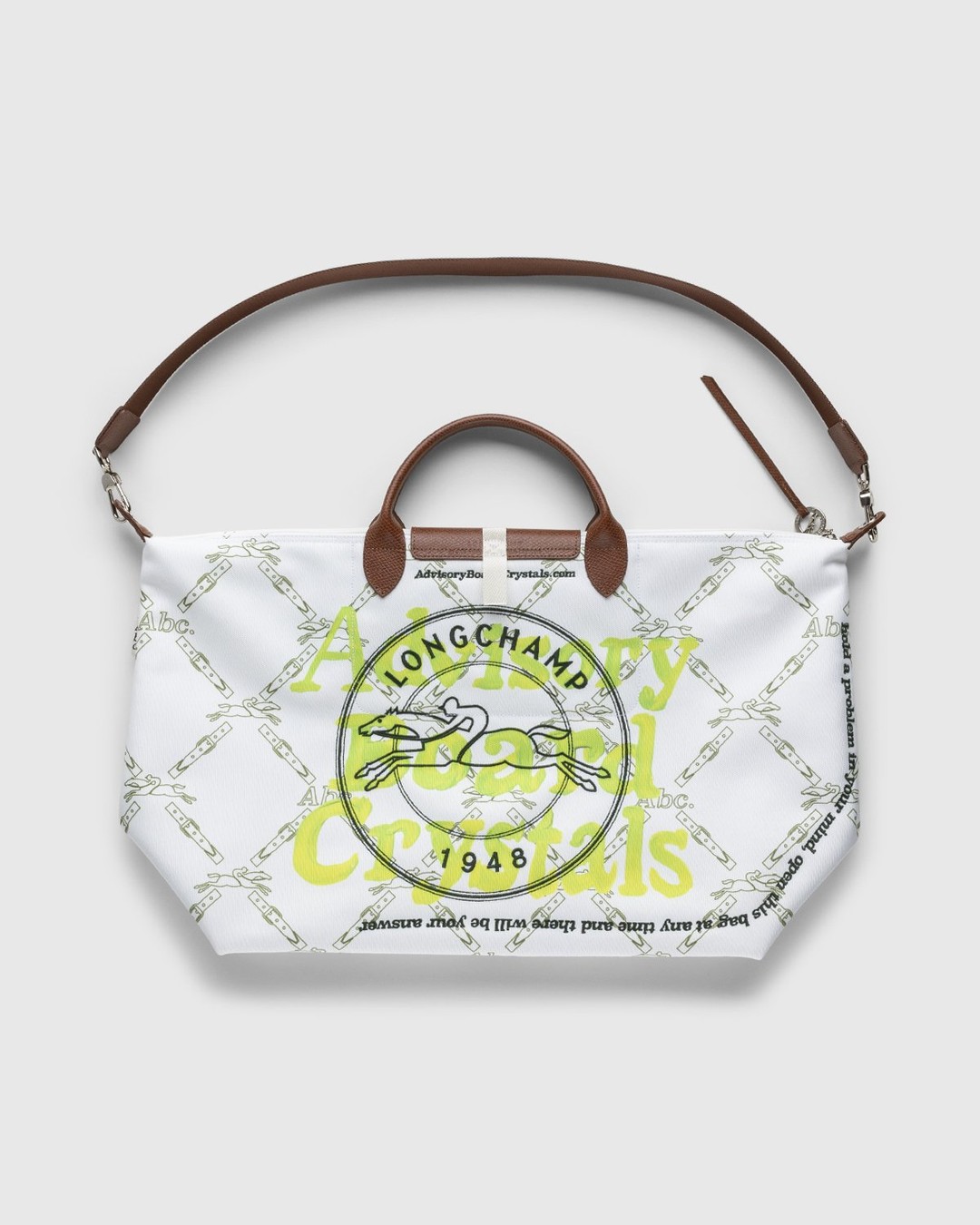 Advisory Board Crystals x Longchamp x Highsnobiety – Pliage Bag - Bags - White - Image 1