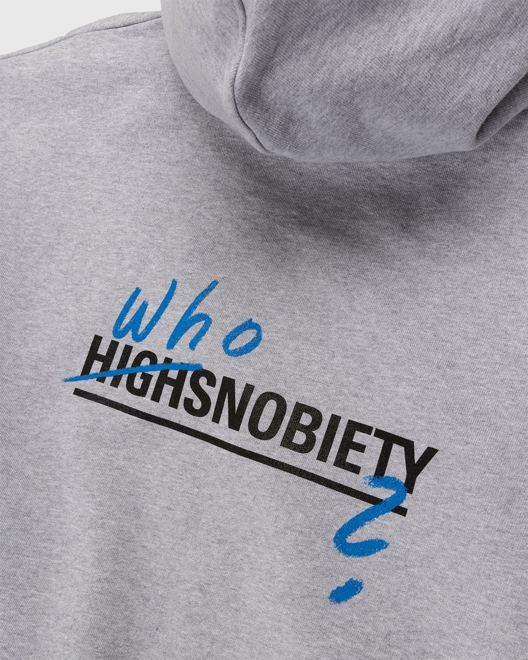 Simon Fujiwara x Highsnobiety – Who The Baer Logo Hoodie Grey - Sweats - Grey - Image 3