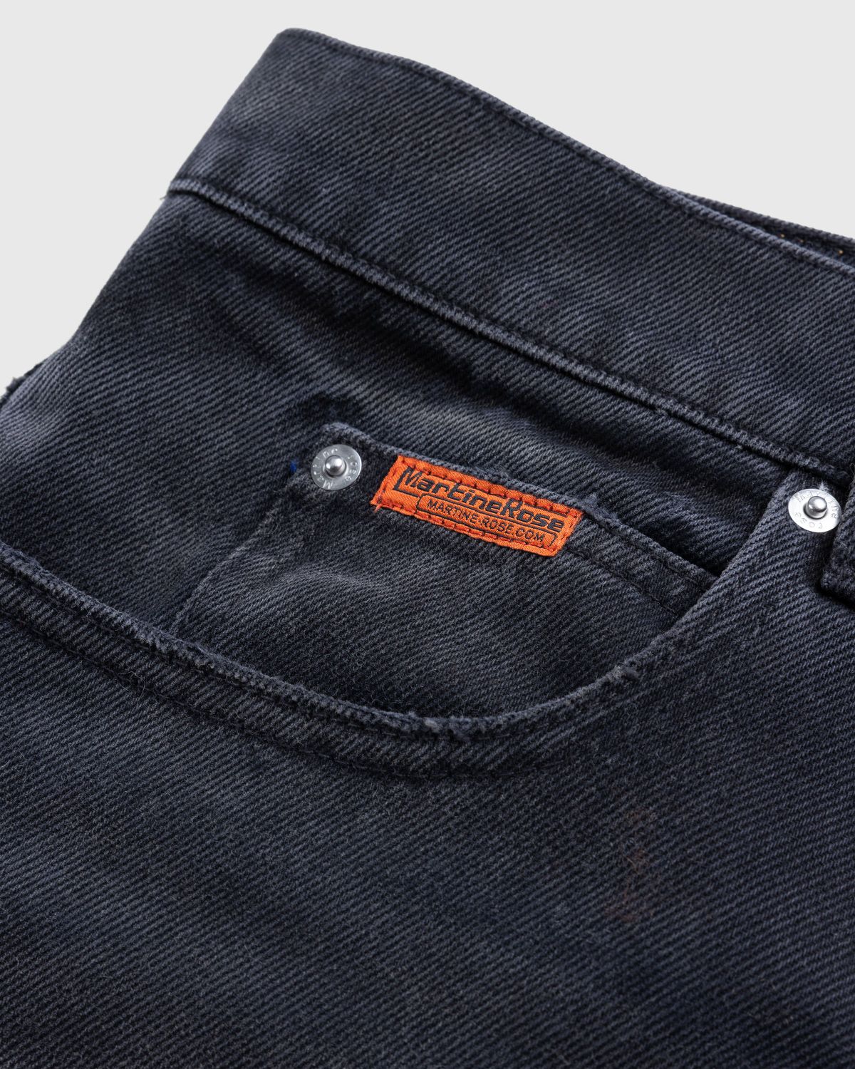 Martine Rose – Wide Leg Jean Cowboy Wash - Pants - Blue - Image 8