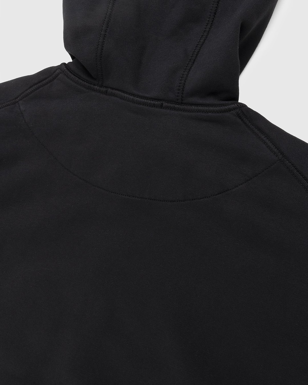 Stone Island – 64251 Garment-Dyed Full-Zip Hoodie Black - Zip-Up Sweats - Black - Image 3