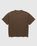 Acne Studios – Cotton Logo T-Shirt Chocolate Brown - T-Shirts - Brown - Image 2