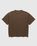 Acne Studios – Cotton Logo T-Shirt Chocolate Brown - T-shirts - Brown - Image 2