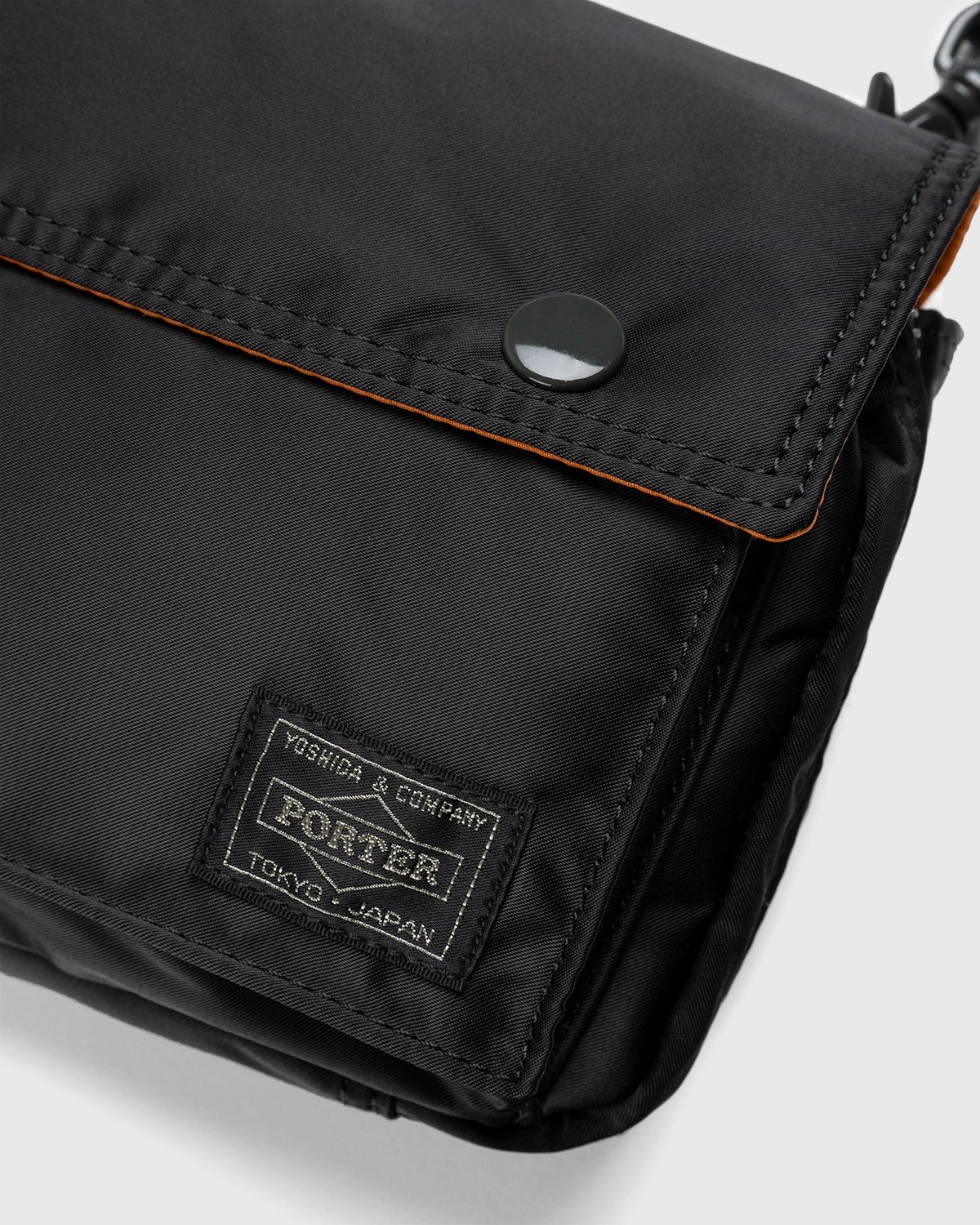 TANKER Clip Shoulder Bag Black by Porter Yoshida & Co