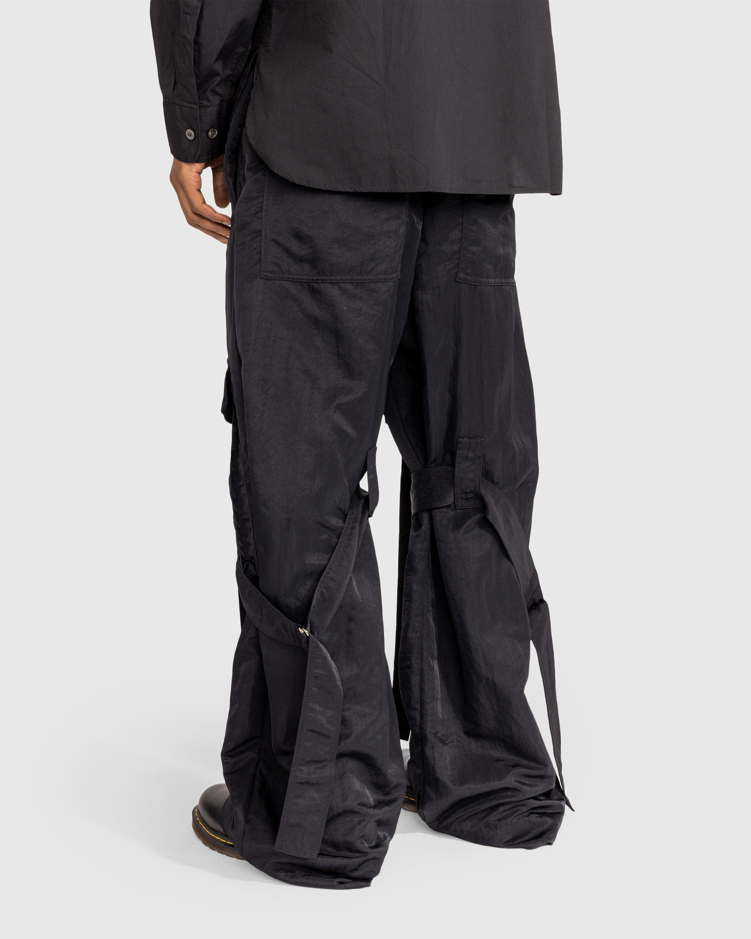 Dries van Noten – Primo Tape Pants Black - Pants - Black - Image 3