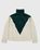 Jil Sander – Cashmere High Neck Knit Sweater Green