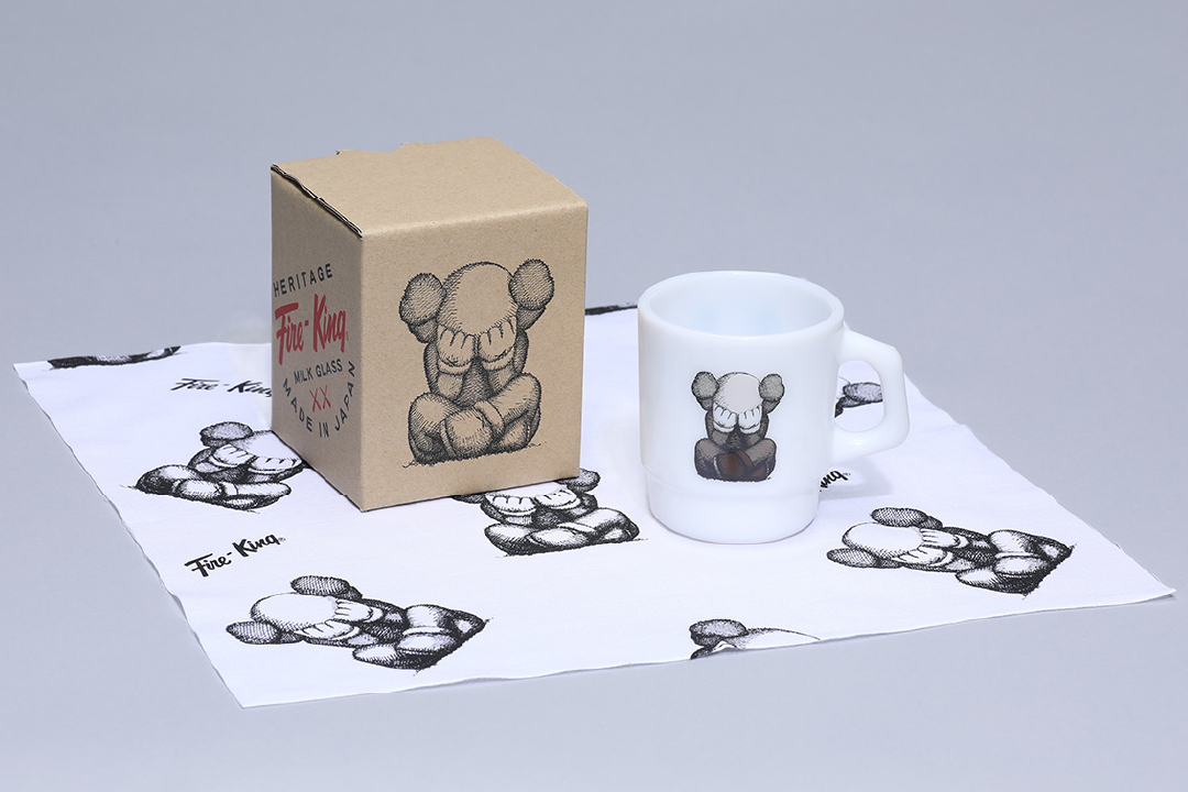 kaws tokyo first fire king mup cup bowl companion buy price