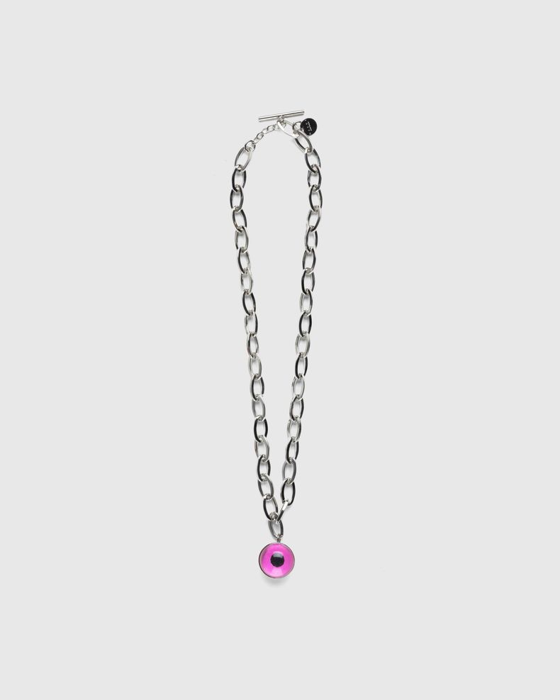 Eye Necklace Pink