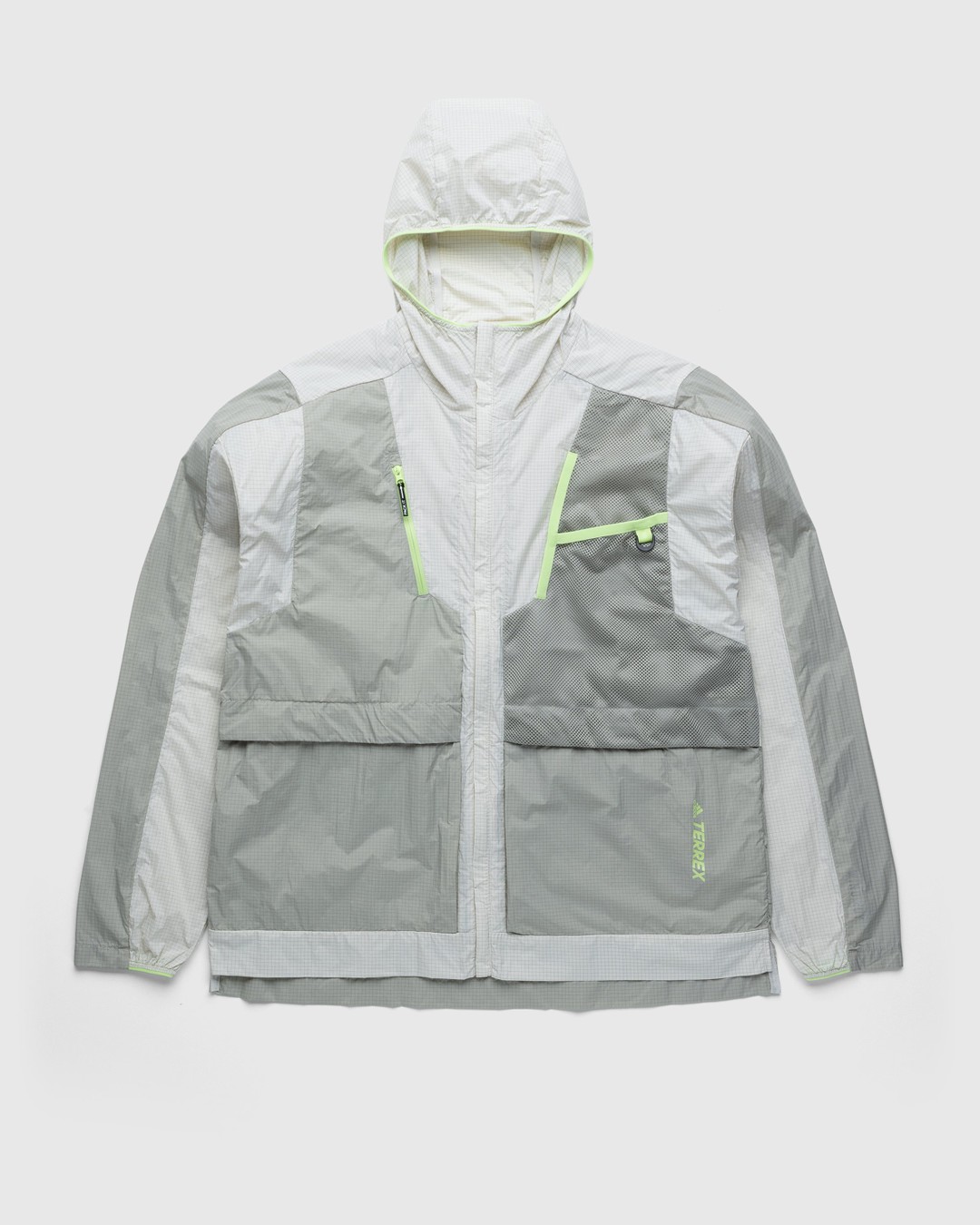 Adidas – U Voyager Light Windbreaker Aluminum/Feather Grey - Outerwear - Beige - Image 1