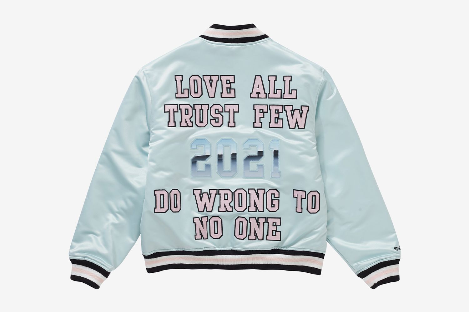 Mitchell & Ness Satin Varsity Jacket