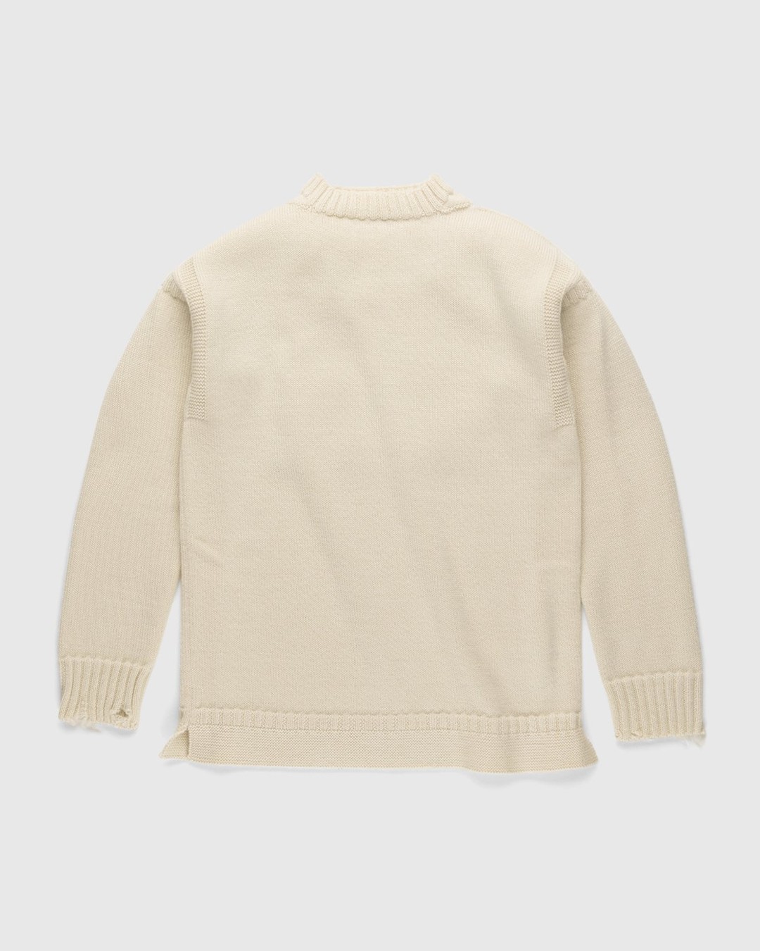 Maison Margiela – Pullover Ecru - Knitwear - Beige - Image 1