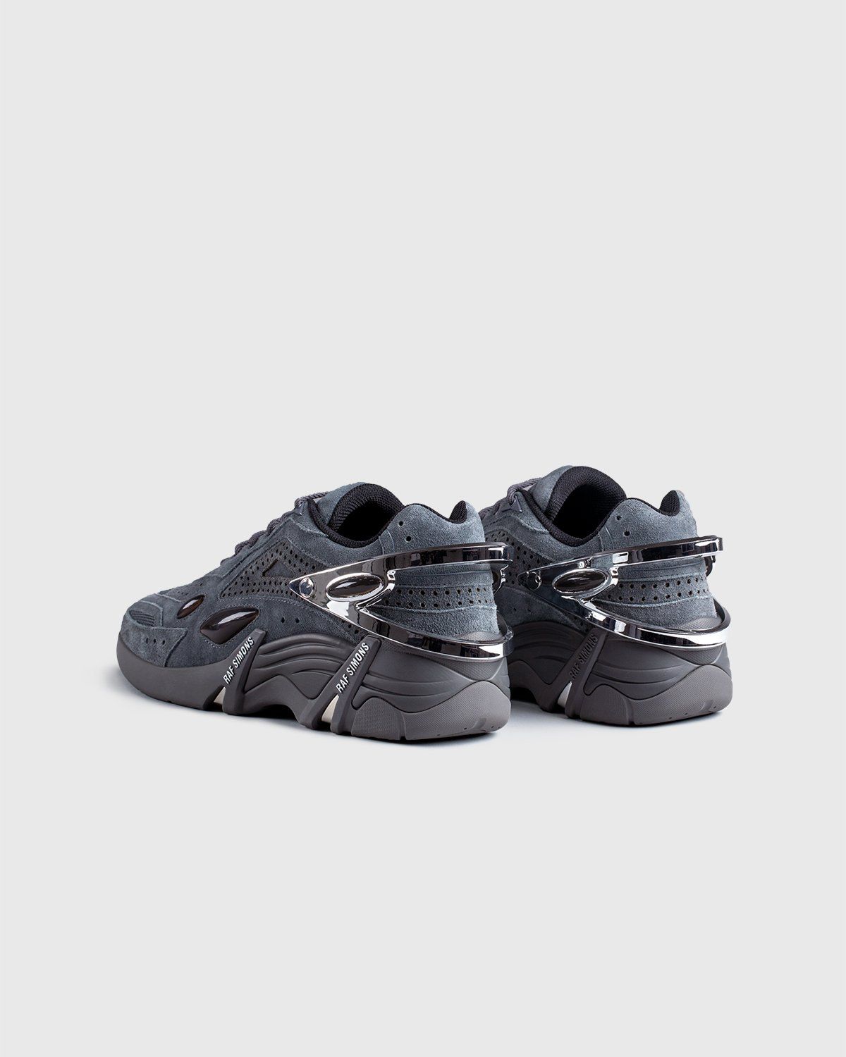 Raf Simons – Cylon Grey - Low Top Sneakers - Grey - Image 4