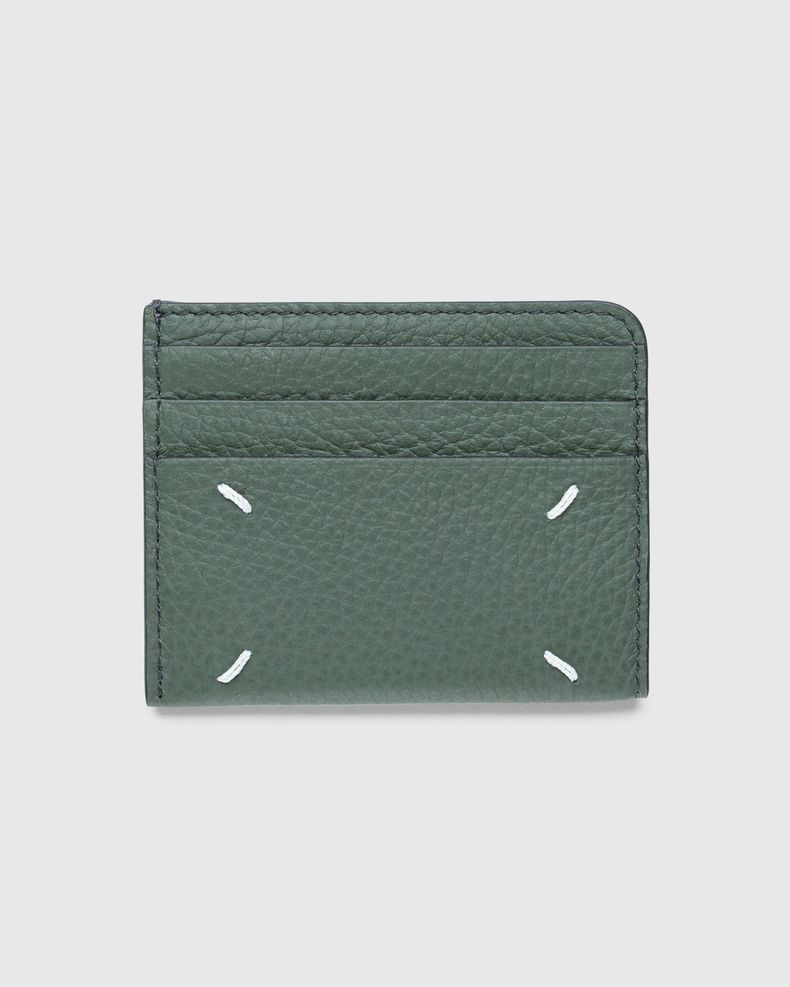 Leather Card Holder Thyme