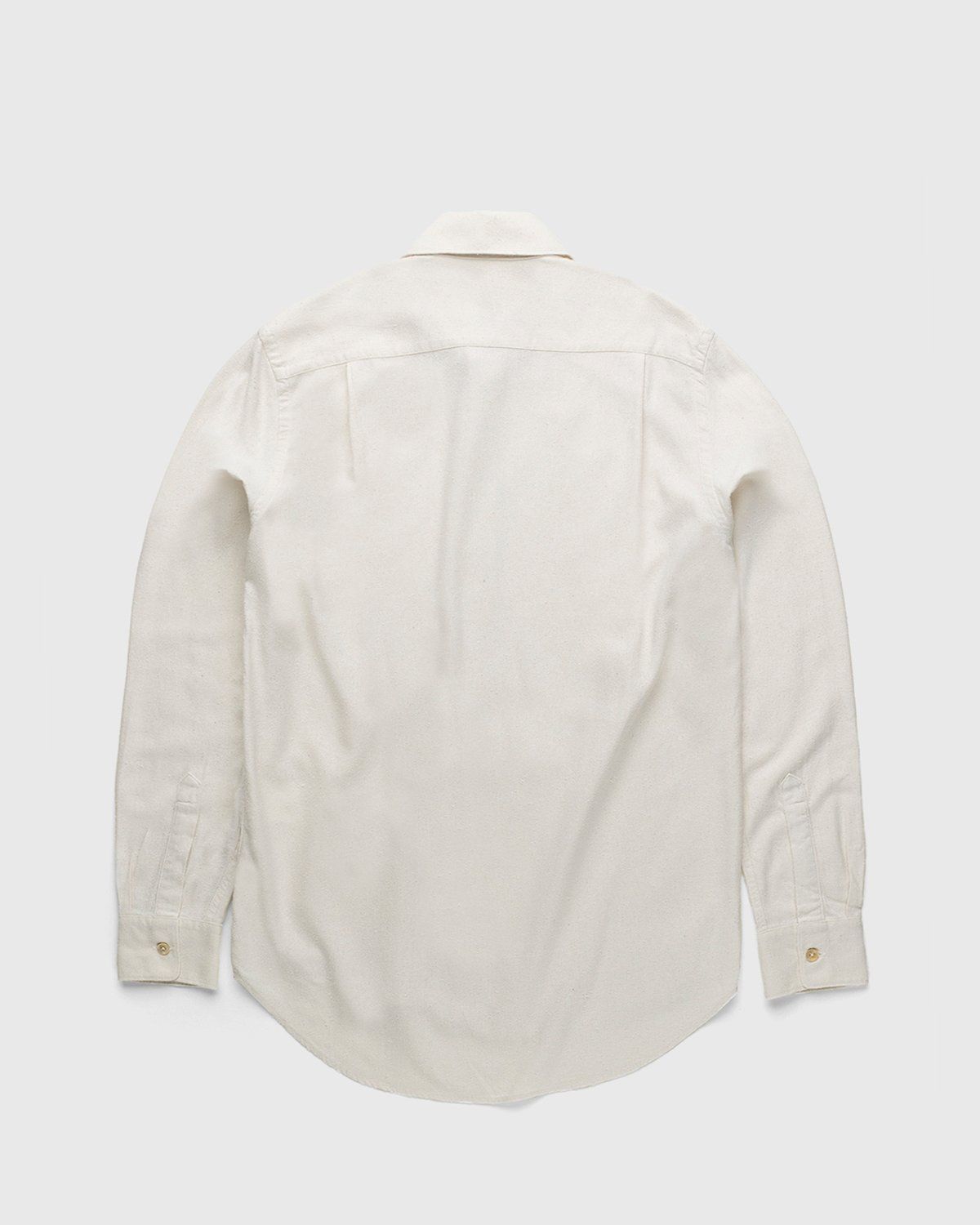 Our Legacy – Classic Shirt White Silk - Longsleeve Shirts - White - Image 2