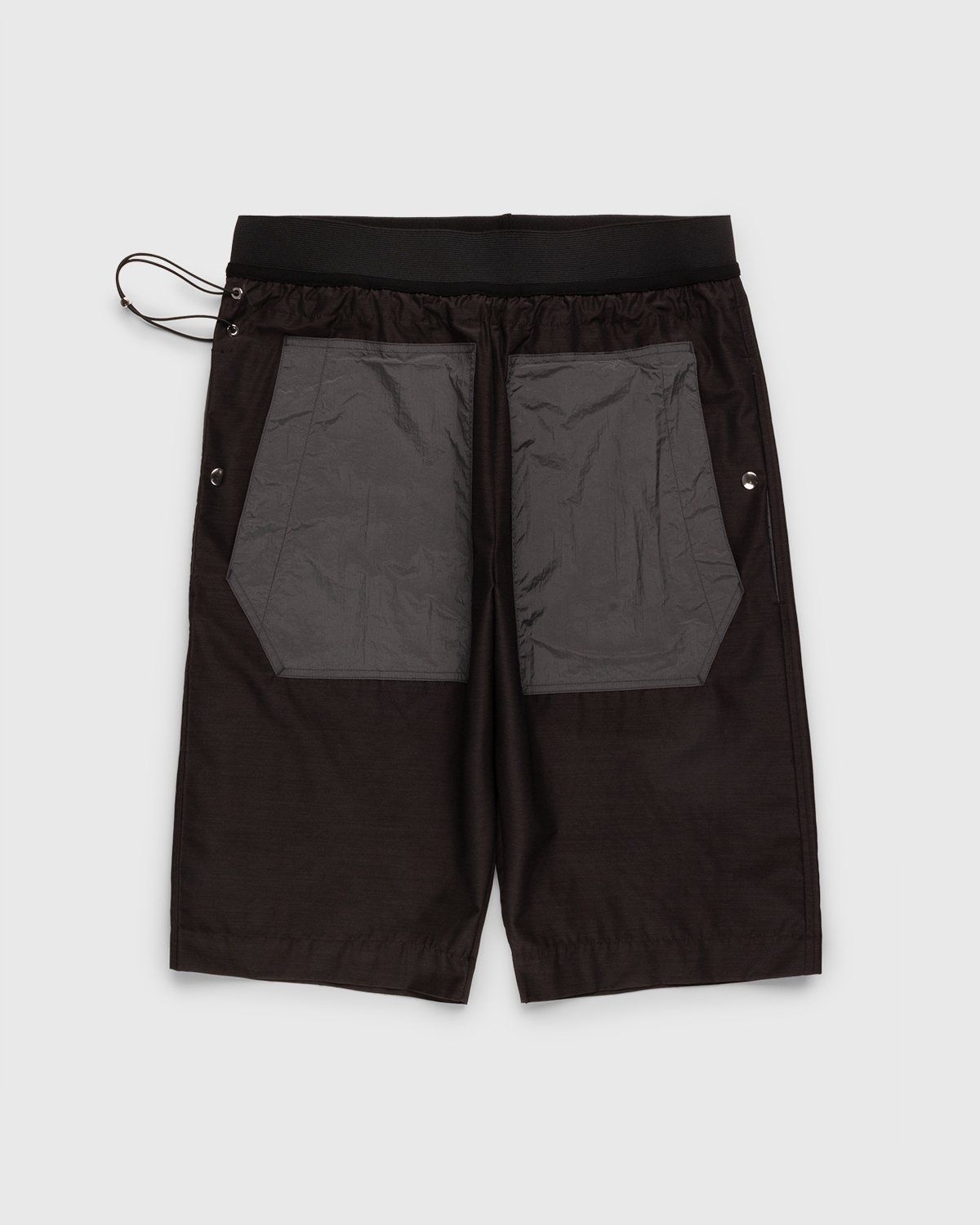 Arnar Mar Jonsson – Hraun Work Short Charcoal - Shorts - Brown - Image 1