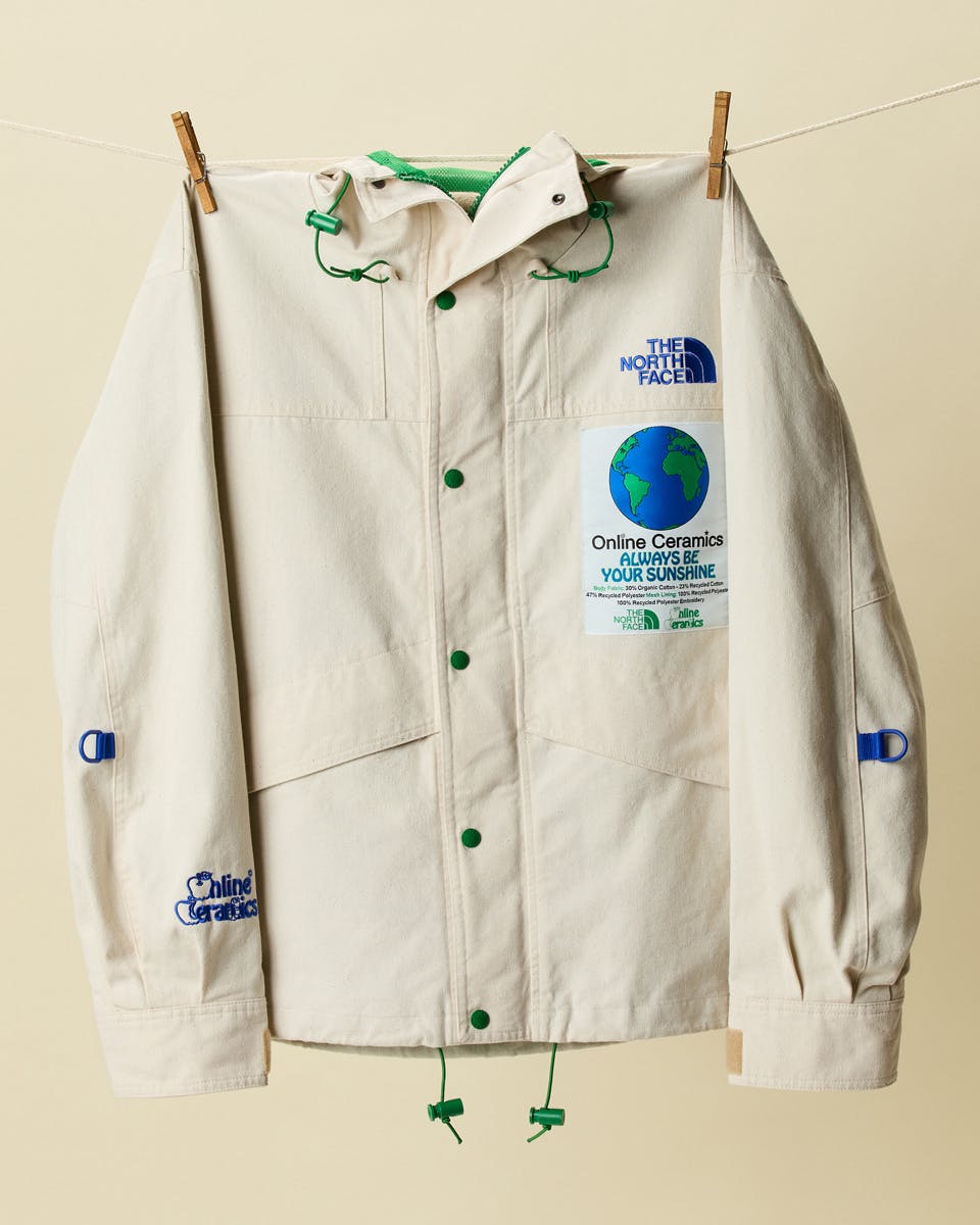 The North Face x Online Ceramics Earth Day Collab, ReGrind