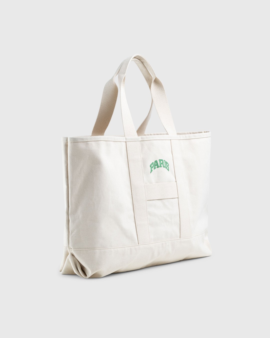 Highsnobiety – Not in Paris 5 XL Canvas Tote Bag - Bags - Beige - Image 3