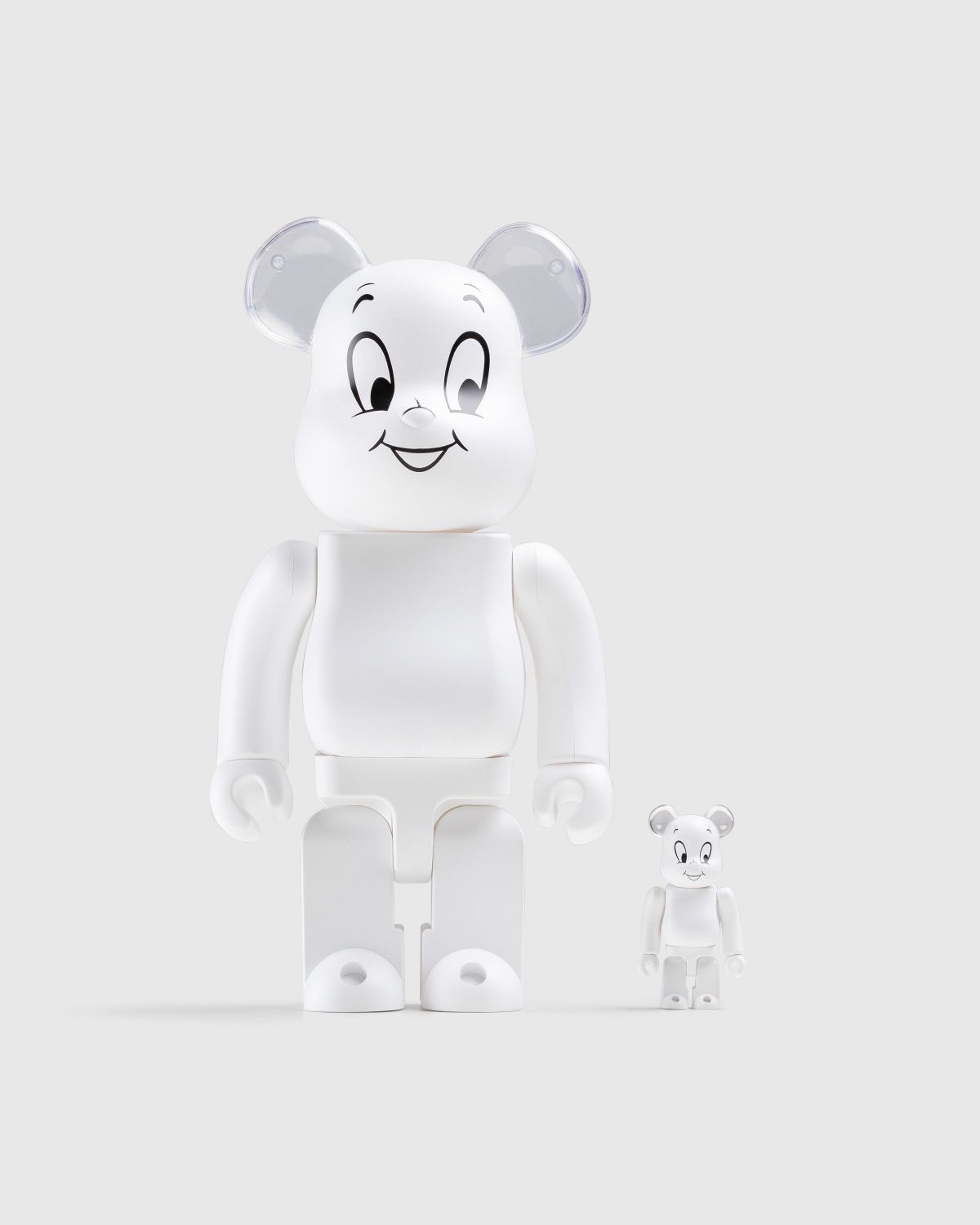 Medicom – Be@rbrick Casper 100% and 400% Set Grey - Art & Collectibles - Multi - Image 1