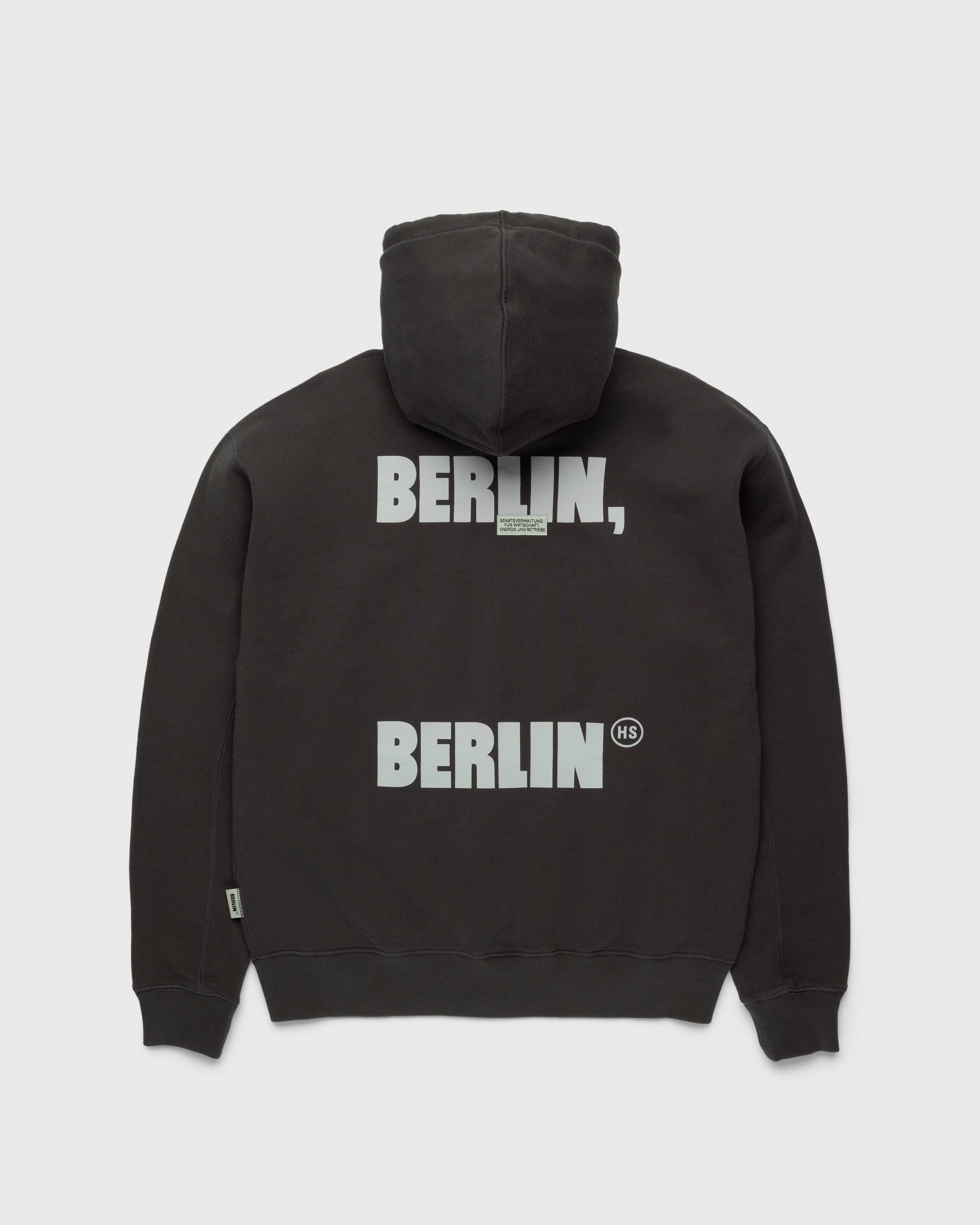 Highsnobiety – BERLIN, BERLIN 3 Zip Hoodie Black - Sweats - Black - Image 1