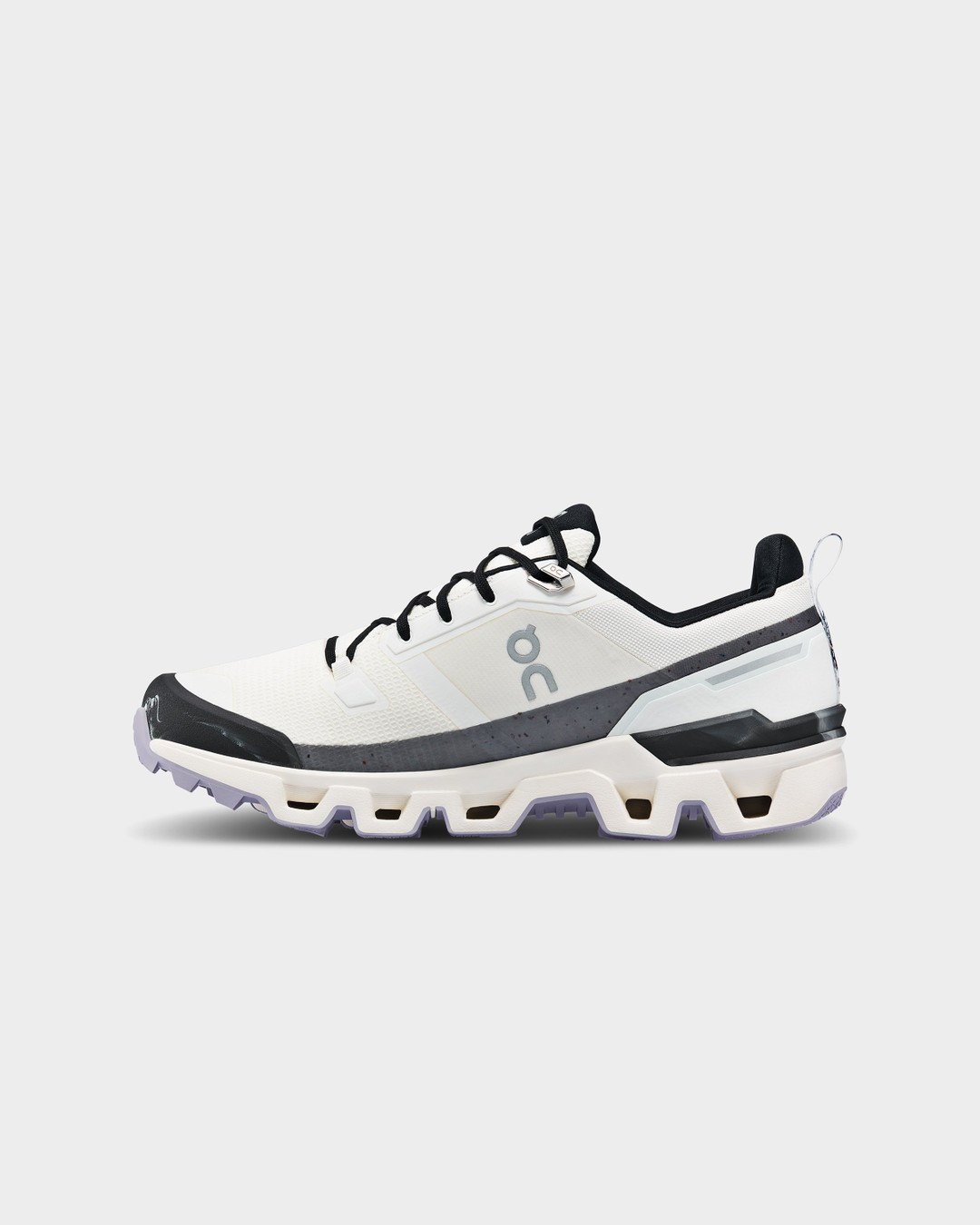 On – Cloudwander Waterproof High Alpine Ivory/Black - Sneakers - Grey - Image 2