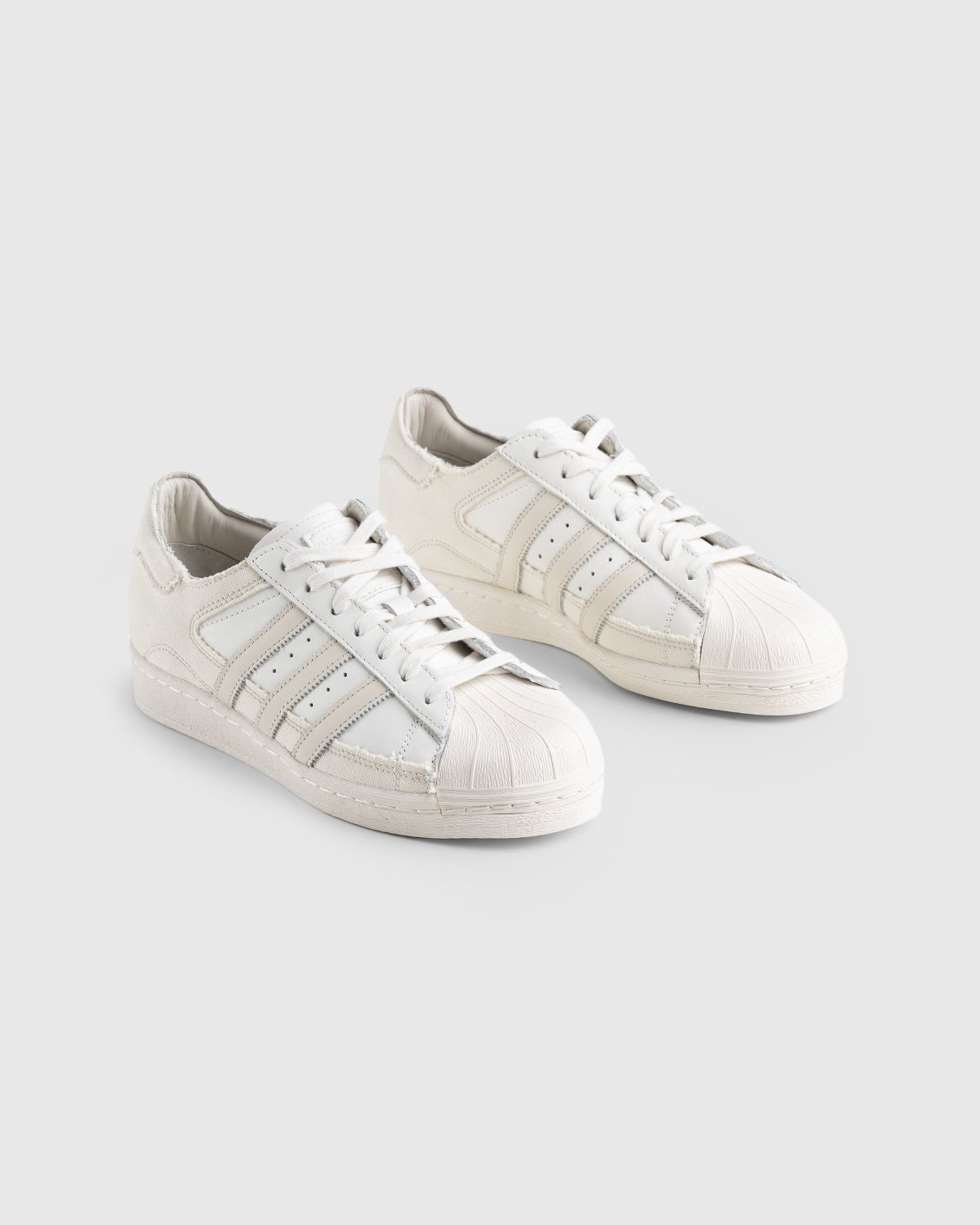 Adidas – Superstar 82 White/Beige - Sneakers - Beige - Image 3