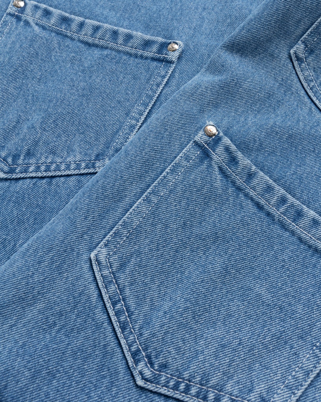 Lourdes New York – Multi-Pocket Denim Blue - Pants - Blue - Image 5