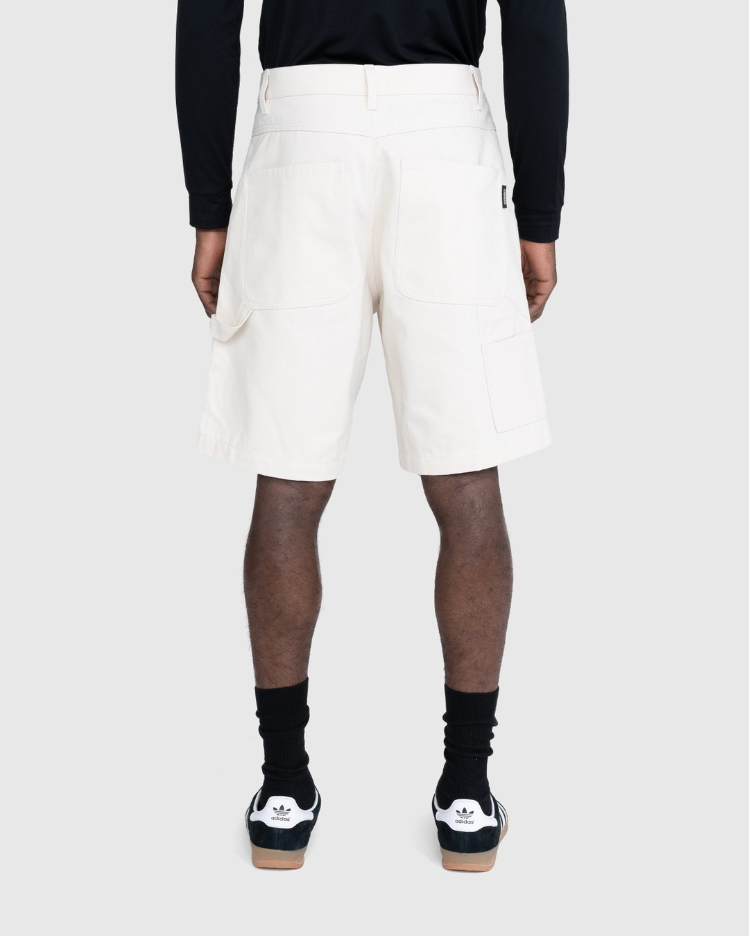 Highsnobiety – Carpenter Shorts Natural - Shorts - Beige - Image 4