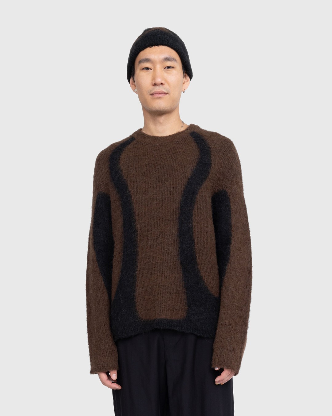 _J.L-A.L_ – Liquid Alpaca Sweater Black - Knitwear - Black - Image 2