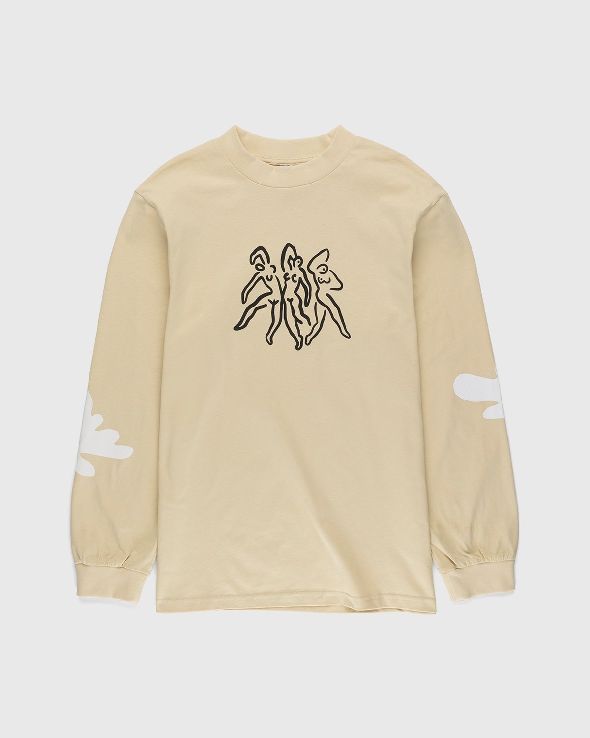 Carne Bollente – Flow Her Longsleeve Beige - Longsleeves - Beige - Image 1