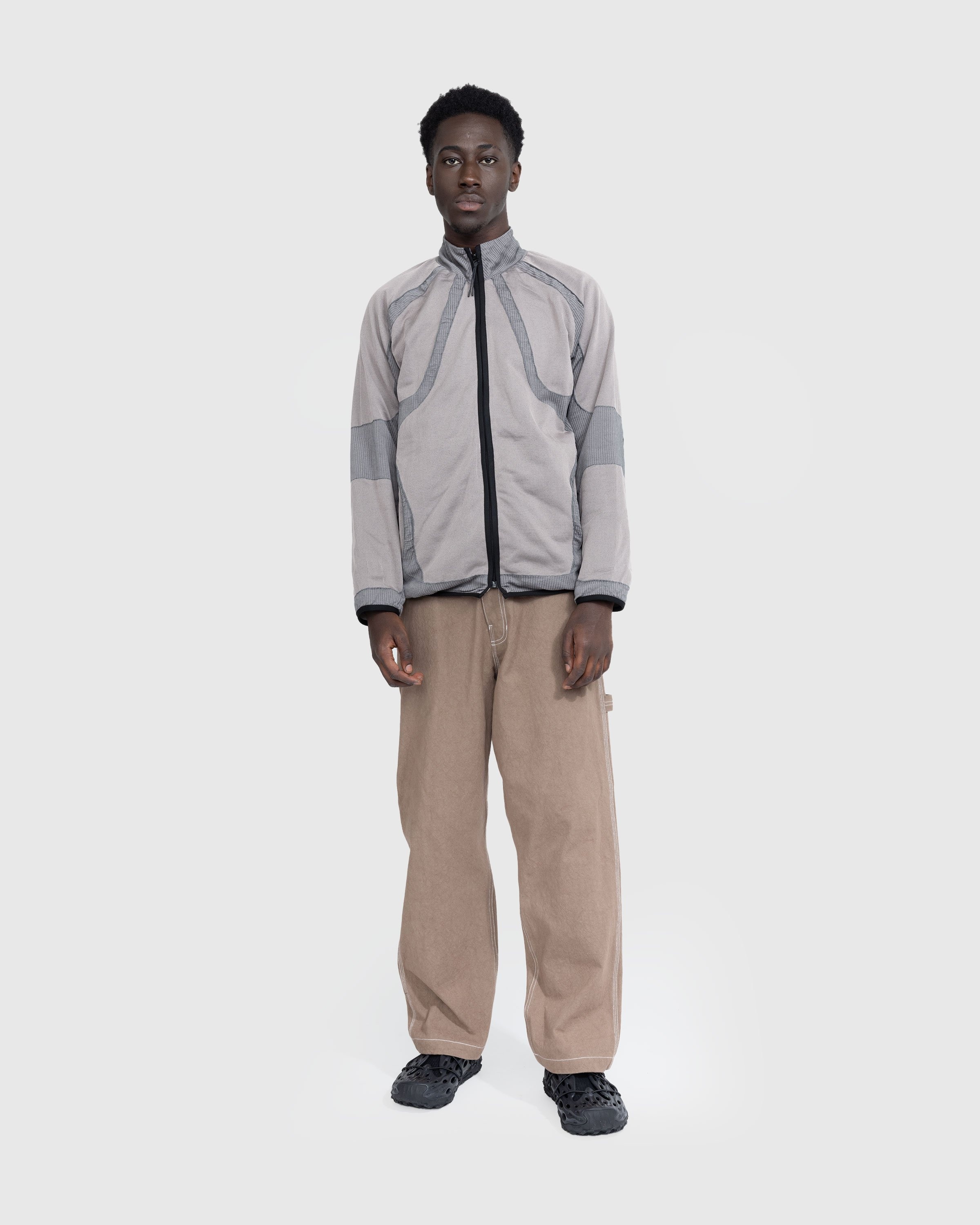 Grey track top outlet