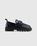 Dries van Noten – Padded Leather Loafers Black - Sandals - Black - Image 1
