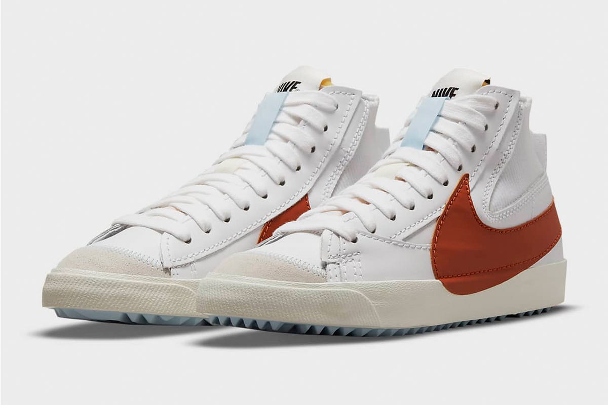 nike jumbo blazer orange