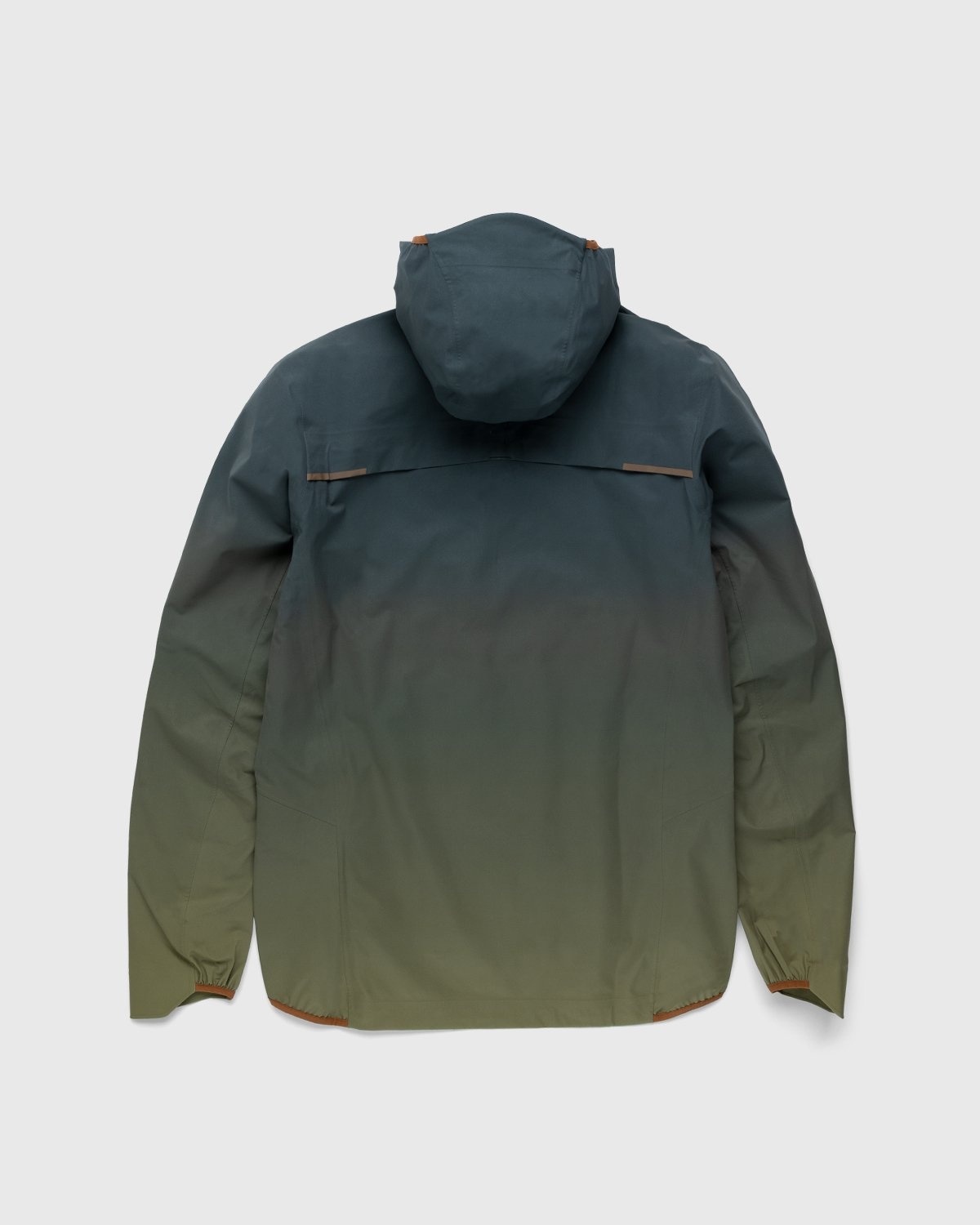 Loewe x On – Women's Waterproof Anorak Gradient Grey - Outerwear - Grey - Image 2