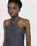 Jean Paul Gaultier – Perforated Details Tanktop - Men Tops - Grey - Image 4