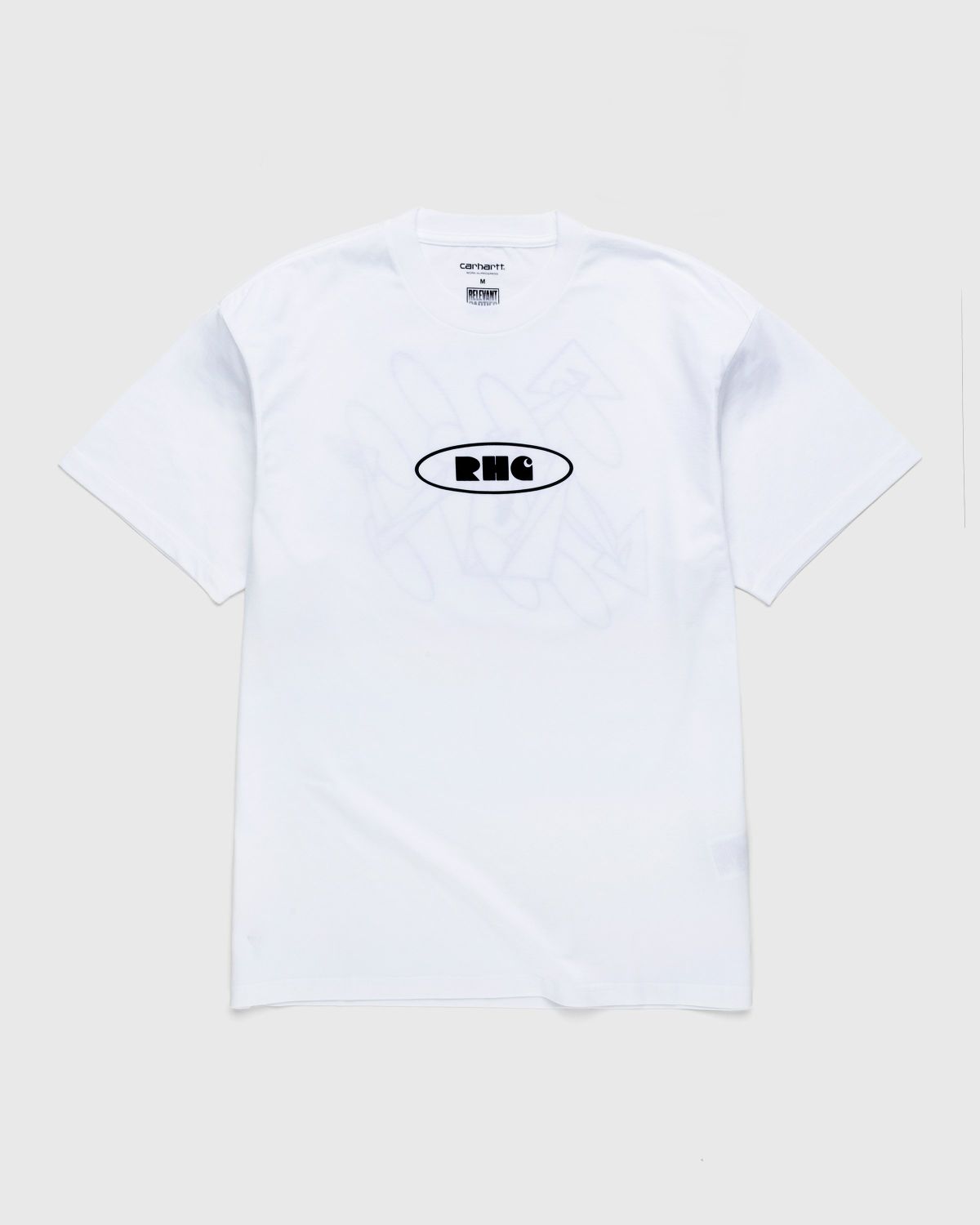 Carhartt WIP – Rush Hour T-Shirt White/Black - T-Shirts - White - Image 1