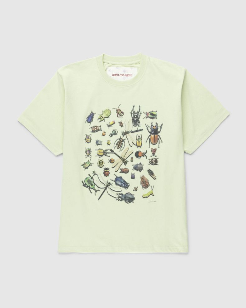 Recycled Cotton Bugs Tee Green