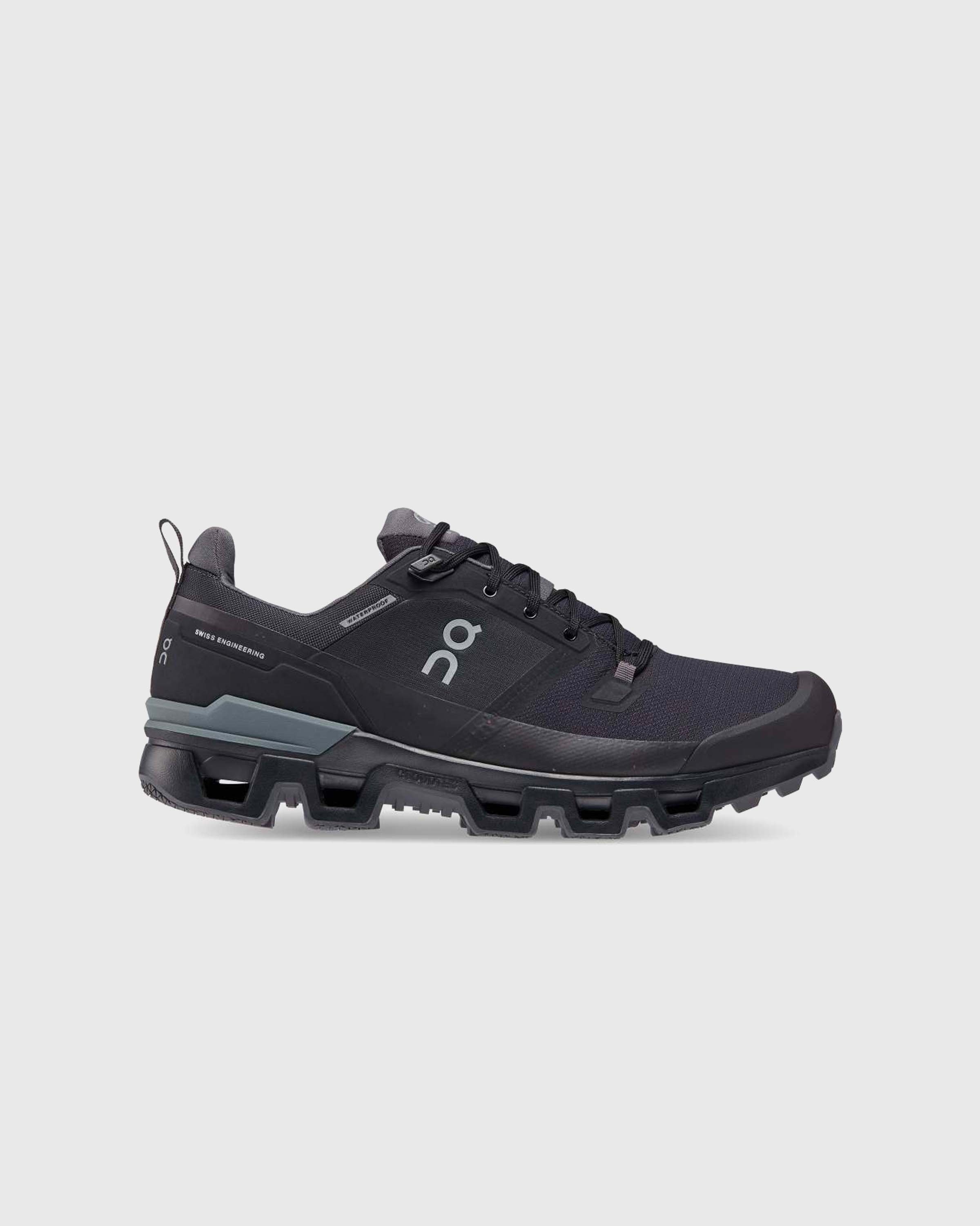 On – Cloudwander Waterproof Black/Eclipse - Sneakers - Black - Image 1