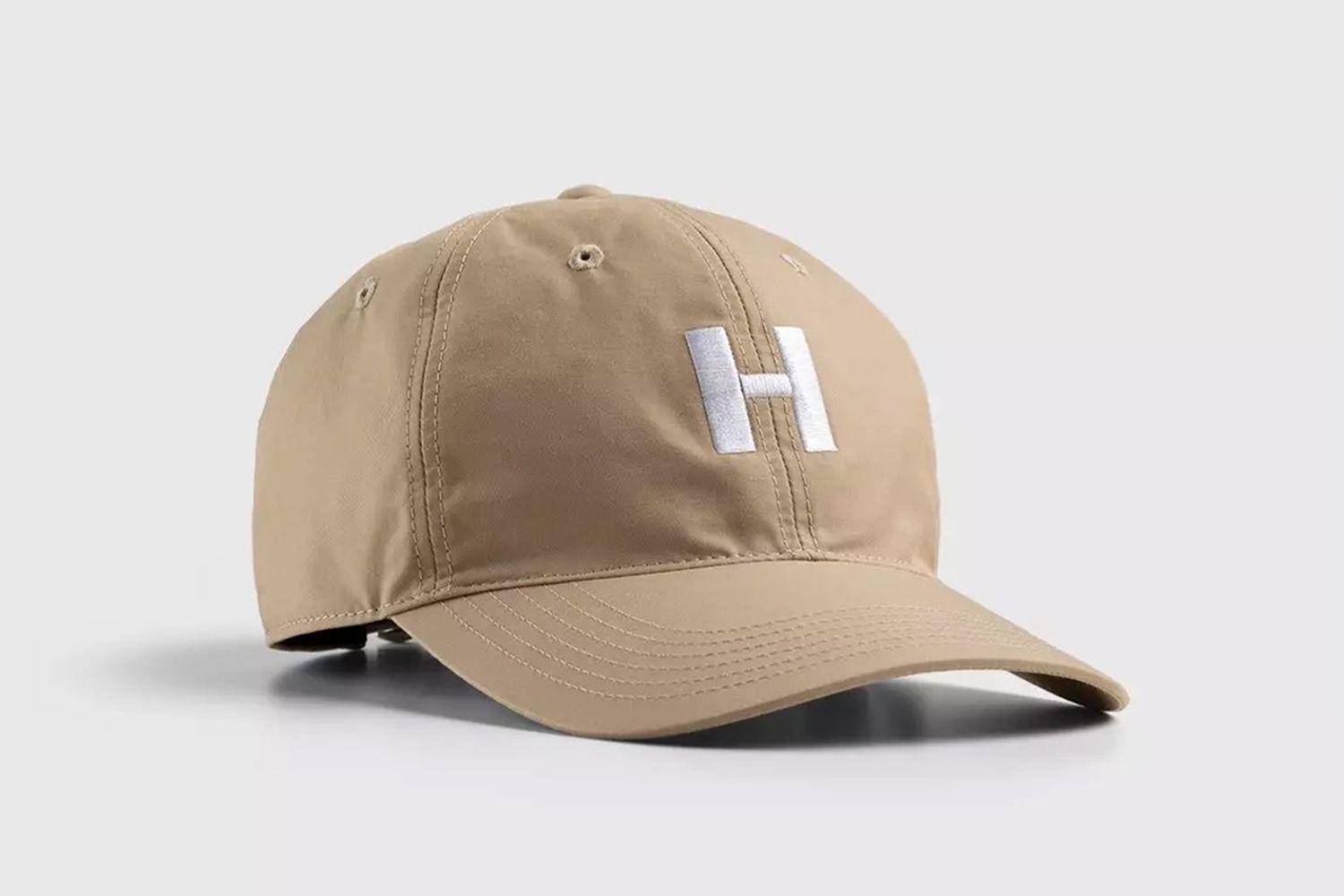 Cotton Nylon “H” Logo Cap