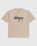 Simon Fujiwara x Highsnobiety – Who The Baer Logo T-Shirt Eggsehll - T-shirts - Beige - Image 1
