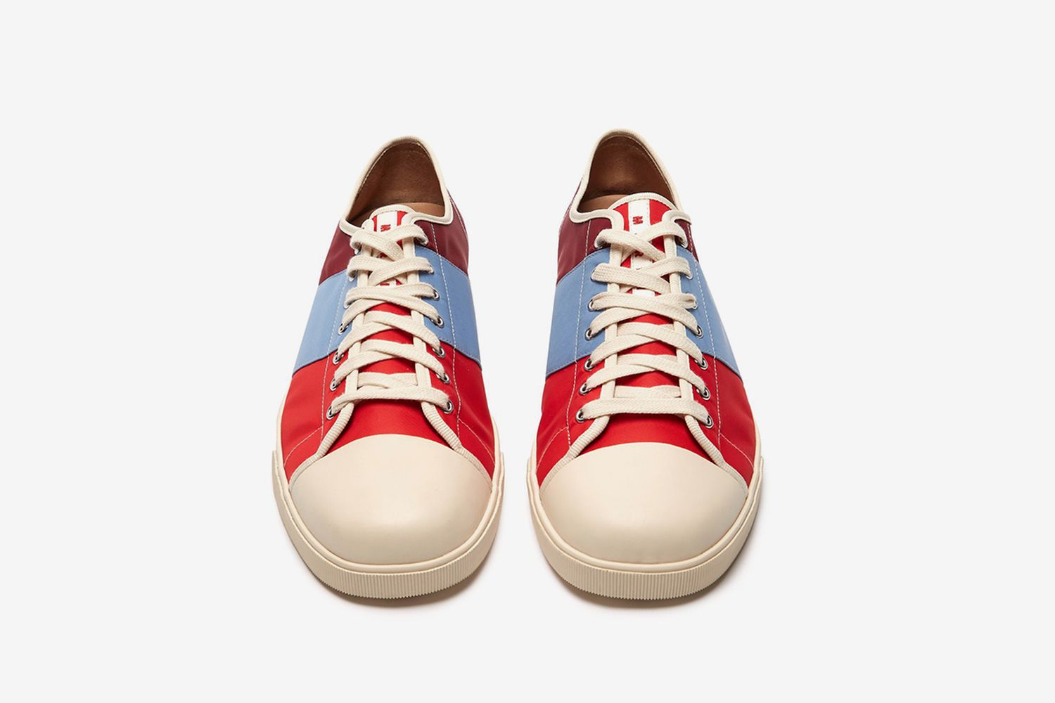 Low-Top Canvas Trainers