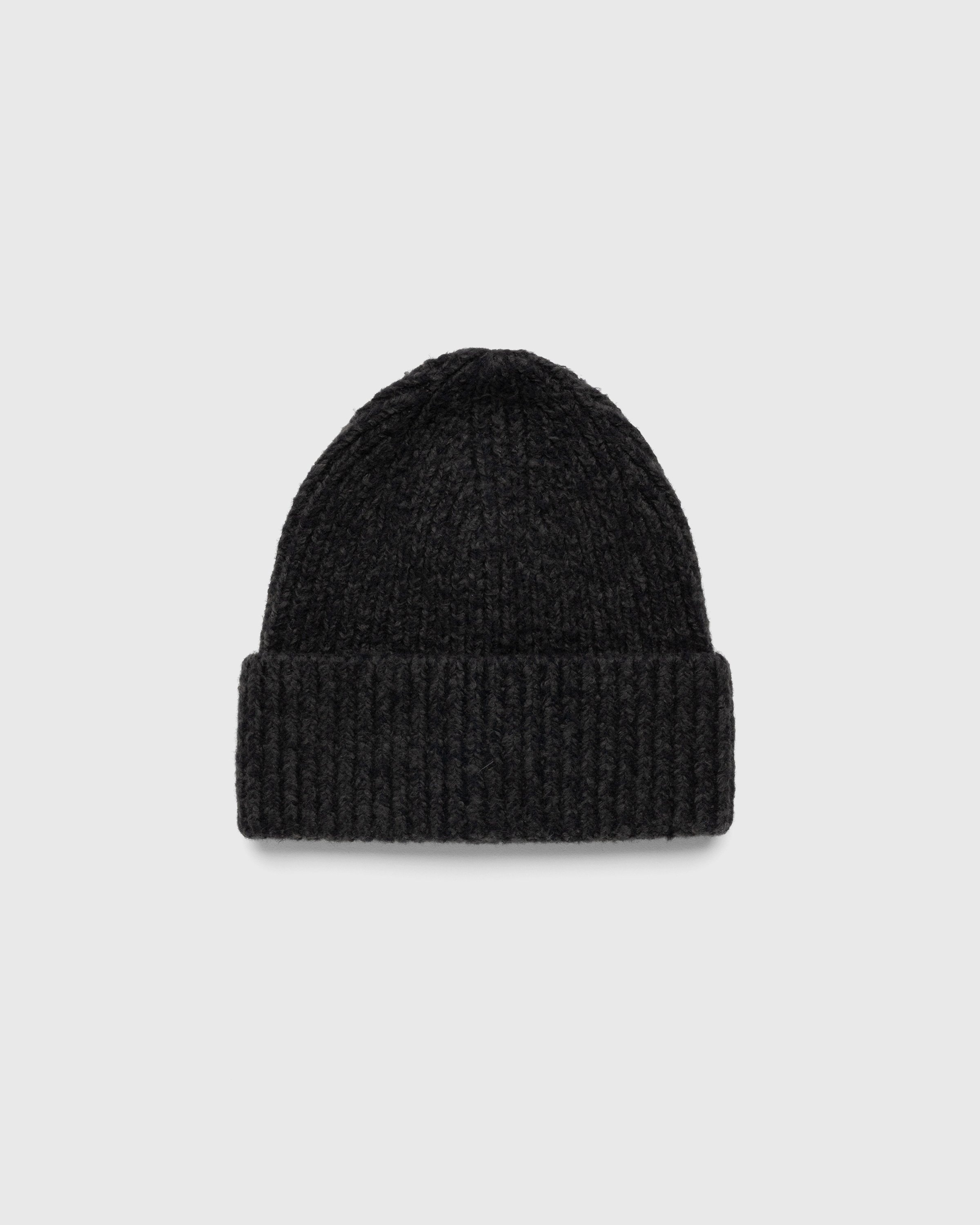 Acne Studios – Ribbed Wool Beanie Grey - Hats - Grey - Image 1