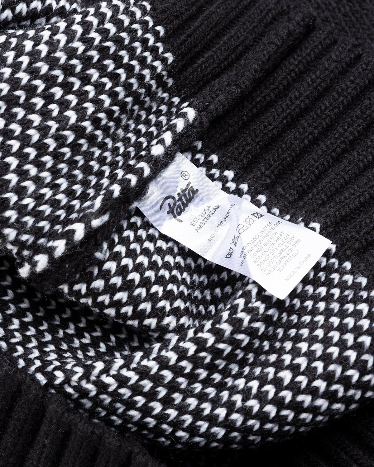Patta – Roses Knitted Cardigan Black - Knitwear - Black - Image 6